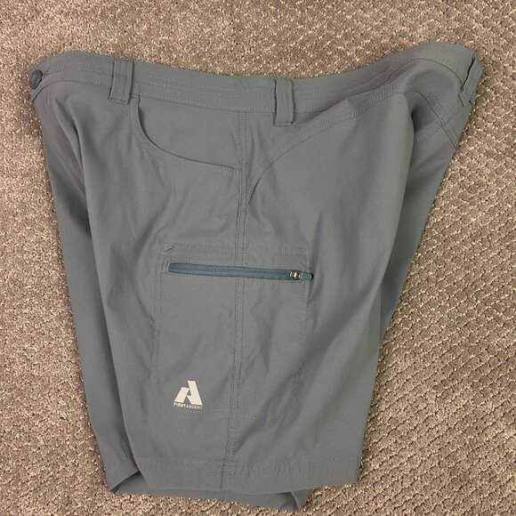 Eddie Bauer First Ascent Shorts Women's 16 Slate Gray Guide Pro Hiking Cargo - Picture 5 of 15